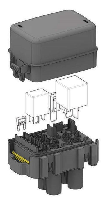 0301491 MiniVAL + 1 MaxiVAL + 2 Maxi Relay + 1 Micro Relay Module