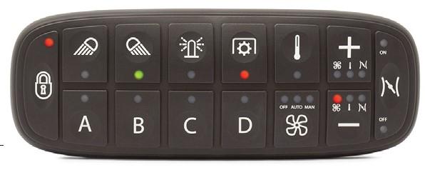 PK1400 PowerKey CAN Bus Keypad (10-12-14 position keypad)