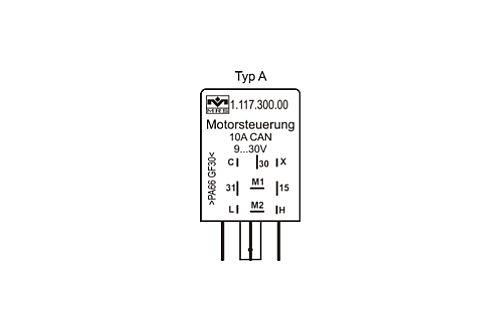 1.117.300.00 Motor Controller 10 A CAN with Potentiometer, 9-30V